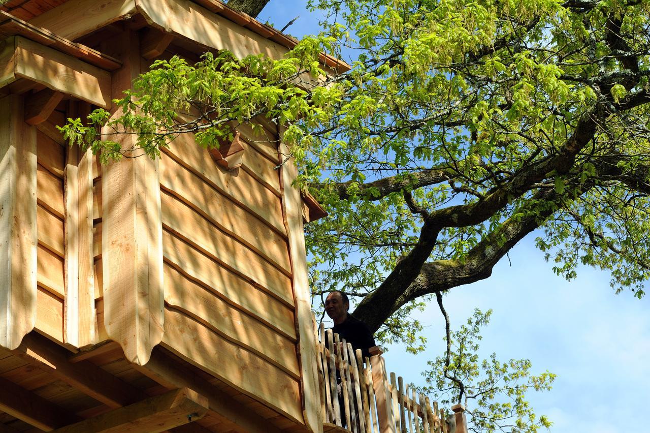 La Cabane Du Vieux Chene Susmiou Dış mekan fotoğraf