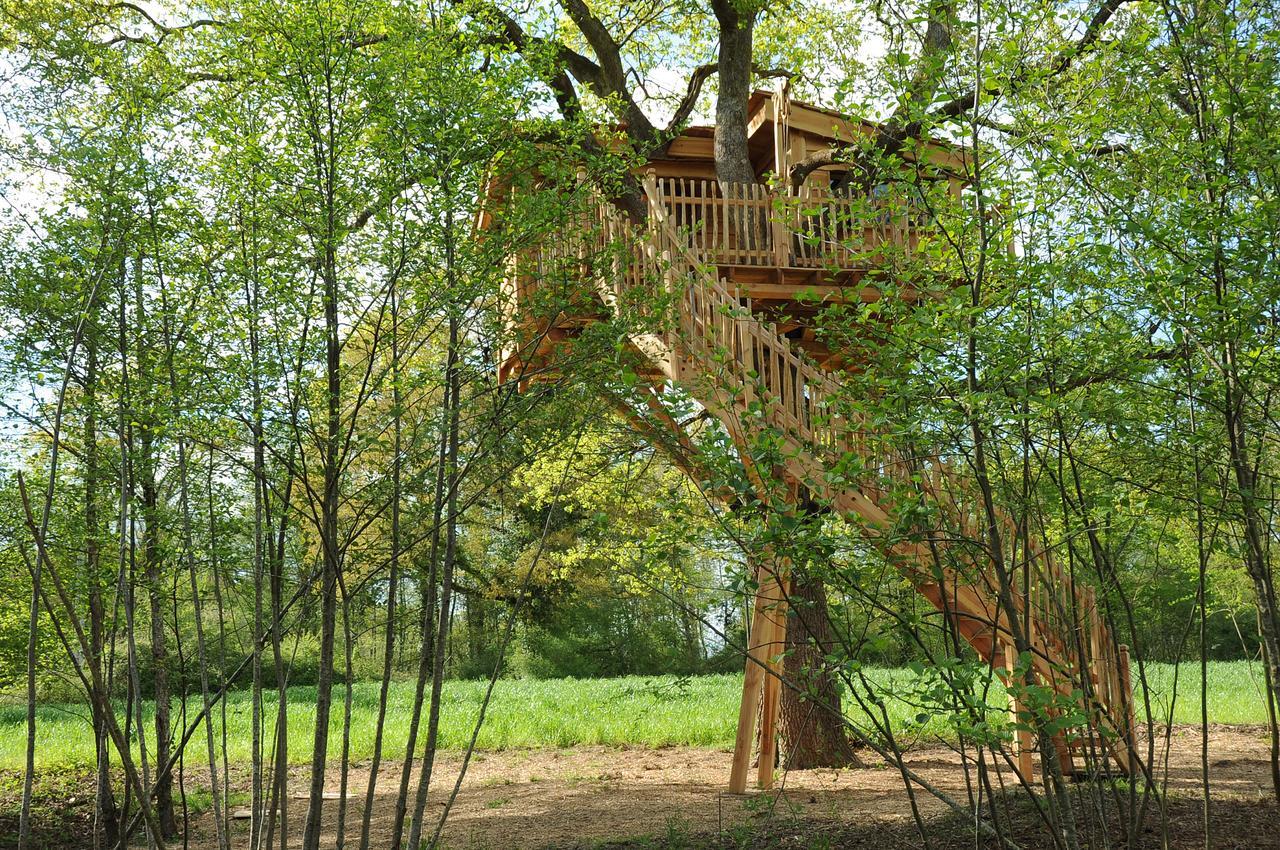 La Cabane Du Vieux Chene Susmiou Dış mekan fotoğraf