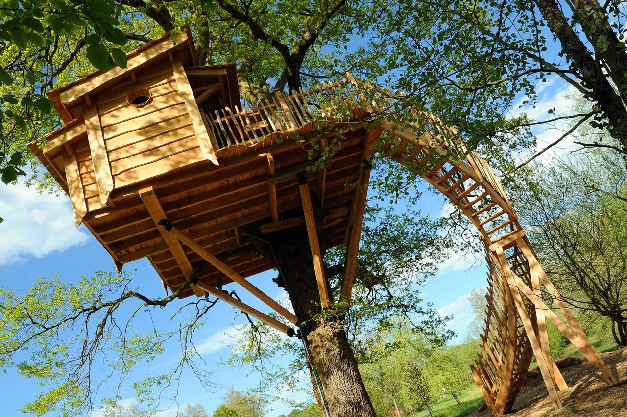 La Cabane Du Vieux Chene Susmiou Dış mekan fotoğraf